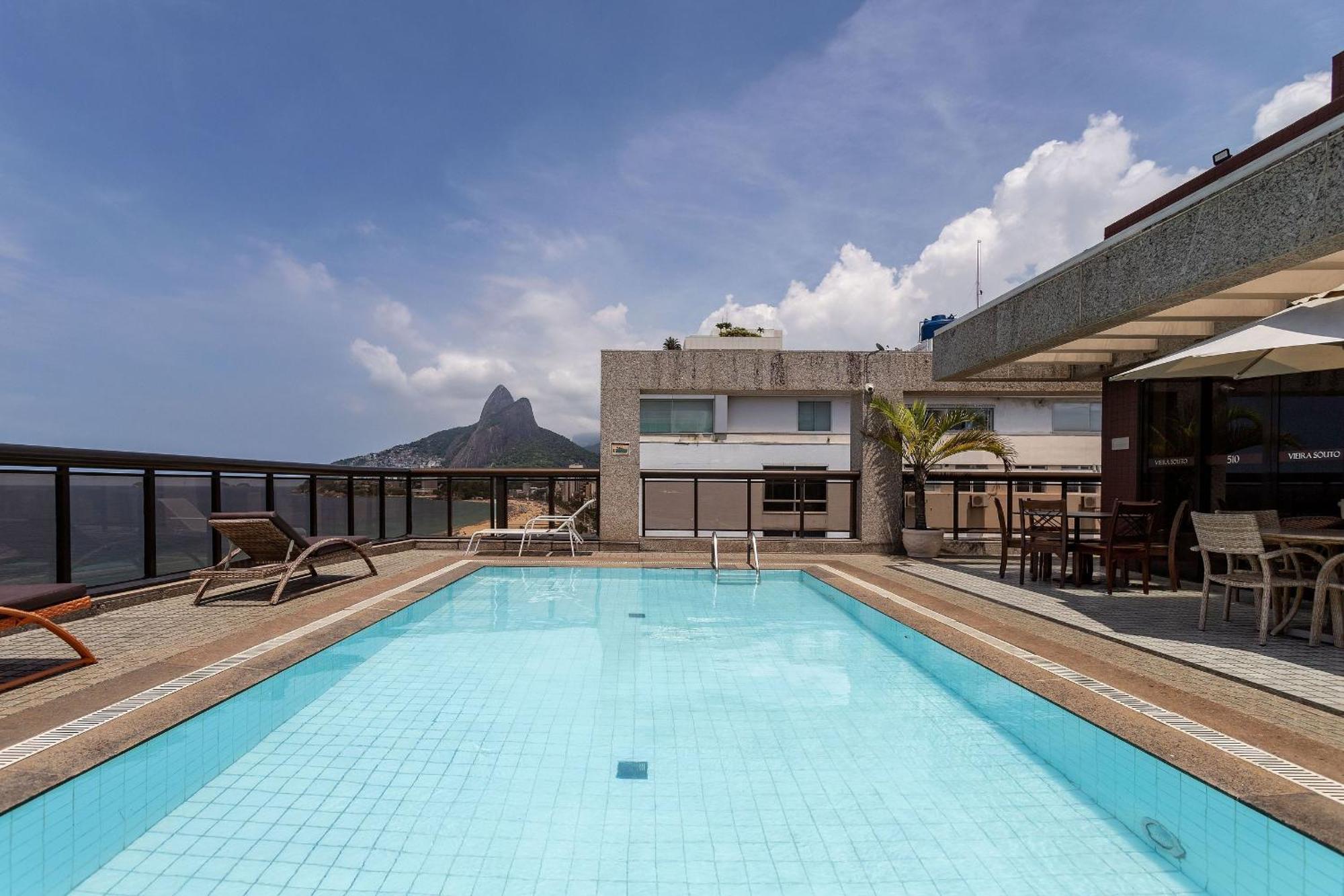 Vista Lateral, Edificio Frente A Praia Ρίο ντε Τζανέιρο Εξωτερικό φωτογραφία