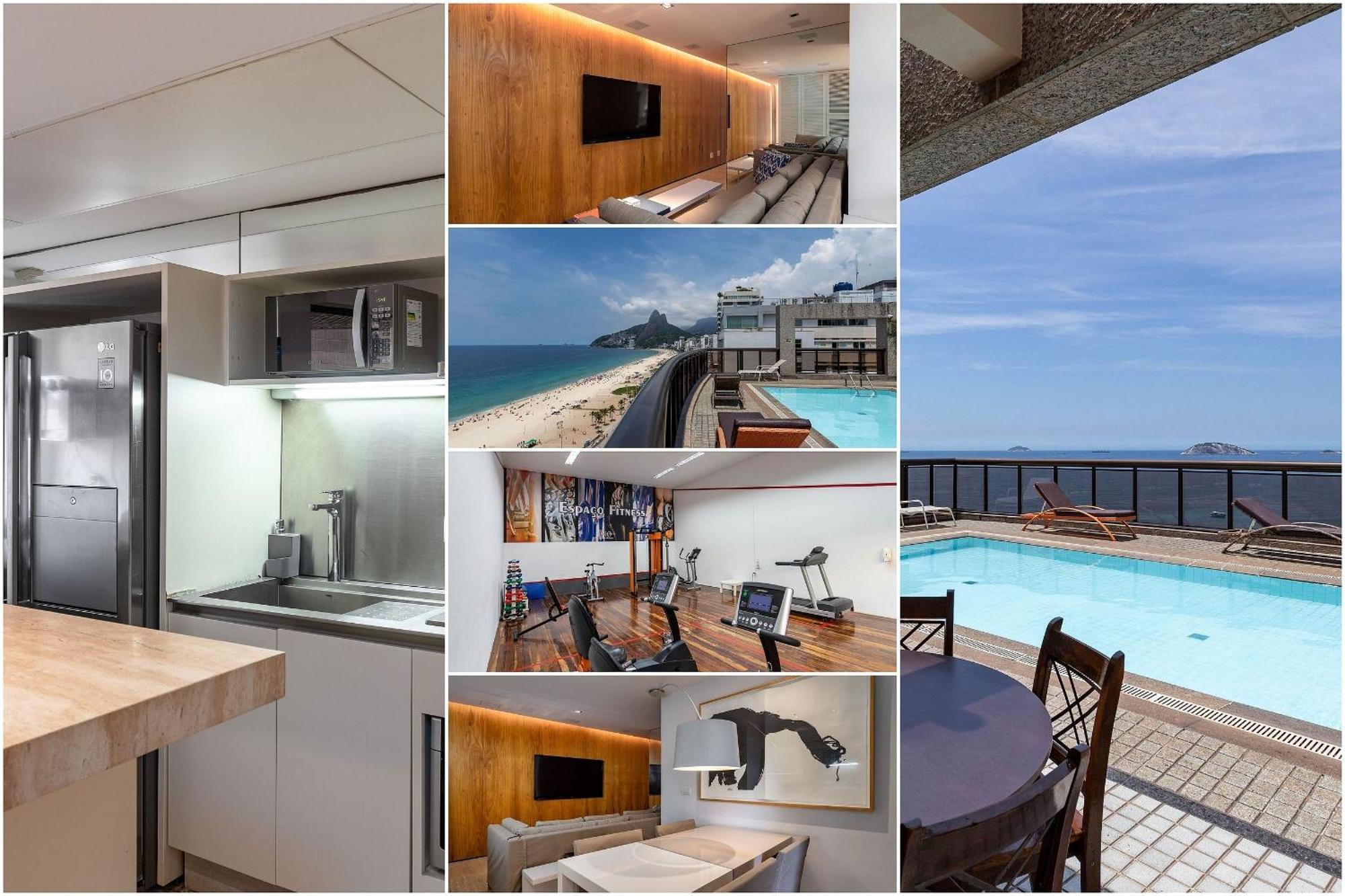 Vista Lateral, Edificio Frente A Praia Ρίο ντε Τζανέιρο Εξωτερικό φωτογραφία
